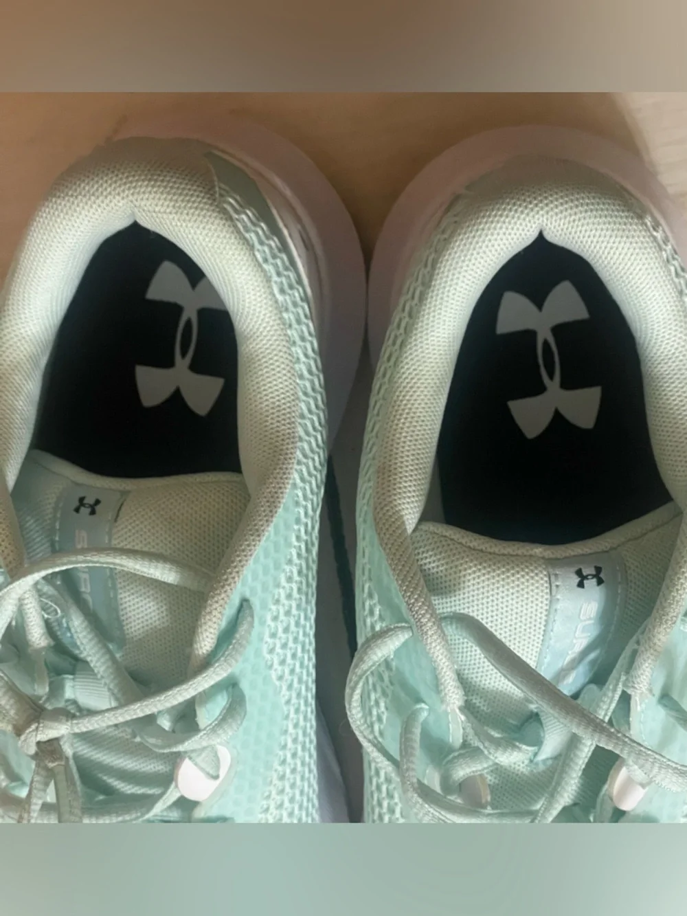 Under Armour Sneakers Teal Womens 10 - Picture 5 of 7
